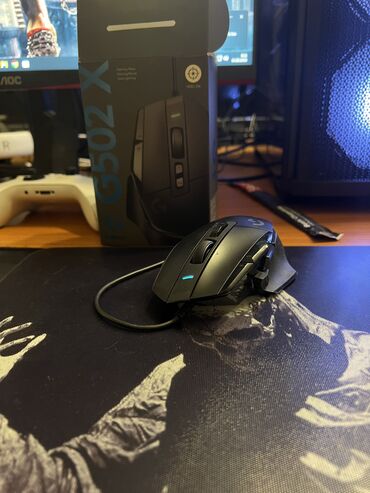 игровой компьютер: Dünyanın ən çox satılan mouselarınnan biri logitech G502X. Ideal