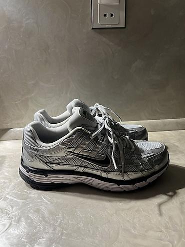 ayaqab: Nike P-6000 qadın idman ayaqqabısı – gümüşü/metalik rəngli — 4