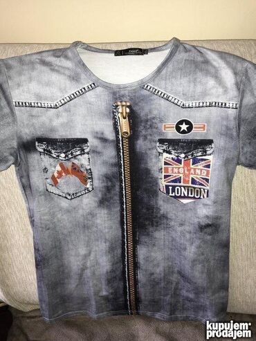 Majice: Original Abercrombie &Fitch majice M -S -L 100% cotton Ramena — 5