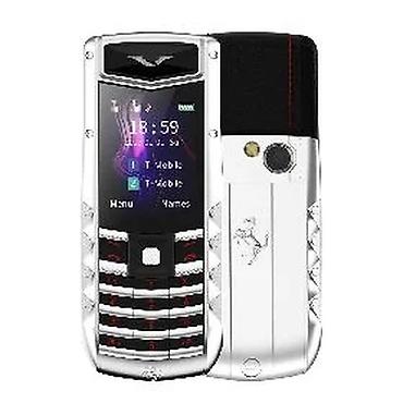 telefon sade: Vertu rəng - Gümüşü, Düyməli — 1