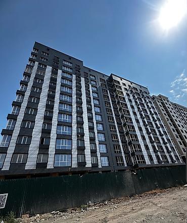 Продажа квартир: 1 комната, 53 м², Кок-Жар мкр Элитка, 5 этаж, ПСО (под самоотделку) — 2