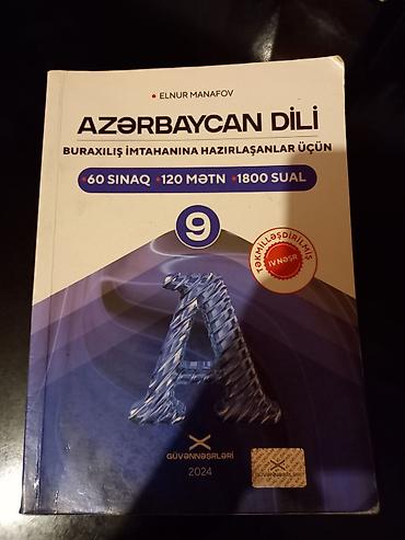 9 sinif az dili pdf: Azərbaycan dili 9-cu sinif, 2024 il — 2