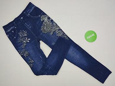 chabrowa bluzki: Legginsy Eleganckie damskie, rozmiar S — 2