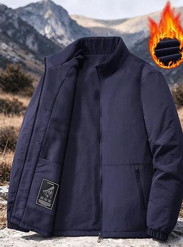 nike tech flecee: Мужская утеплённая куртка с флисовой подкладкой - Тёплая флисовая — 4