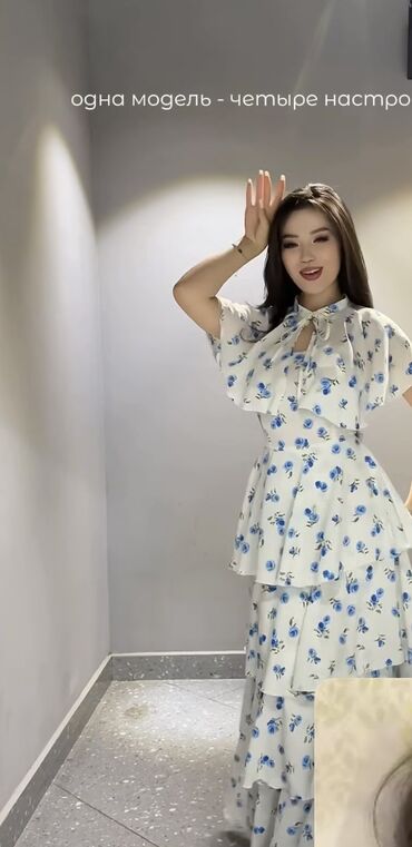 спортивные костюмы для девочек: Күнүмдүк көйнөк, Узун модель, 2XL (EU 44)