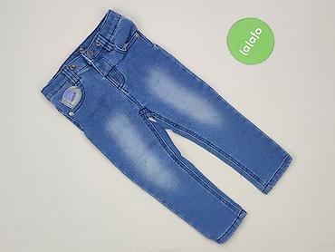 hm jeans: Spodnie jeansowe, So cute, 1.5-2 lat, 92, stan - Bardzo dobry — 2