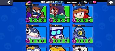 Digər aksesuarlar: Brawl Stars hesabı – geniş seçimli döyüşçülər və inkişaf etmiş — 6
