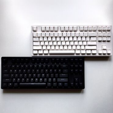 компьютер за 5000: Белая и чёрная, 💸бюджетная💸 клавиатура MT 87. Тип подключения: по