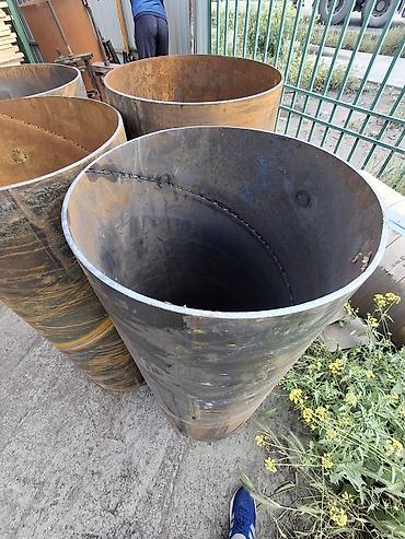 угольный печь: Трубы 6-8мм Конусные заготовки из стали (сварные секции) - Материал — 2