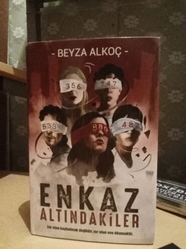 nicat bağışzadə kitabı: ✨Beyaz Alkoç-Enkaz Altındakiler✨ ✔️Ciltli ✔️Poster ve ayraçları var