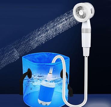ручной аристон: Походный переносной душ с аккумулятором Electric Shower Душ необходим — 1