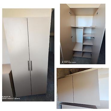 Digər mebel: SvmcDolab+üst şkaf birlikdə 100 azn.Ölçüləri:hündürlük 2.10 — 1