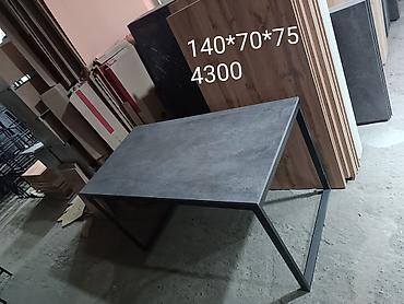 Офисные столы: Офисный стол, Новый, Нерегулируемый, цвет - Черный, Прямоугольный — 8