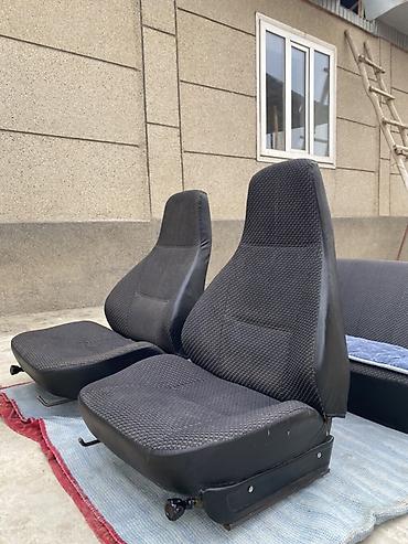 Сиденья: Комплект сидений, Ткань, текстиль, ВАЗ (LADA) 2011 г., Б/у — 2