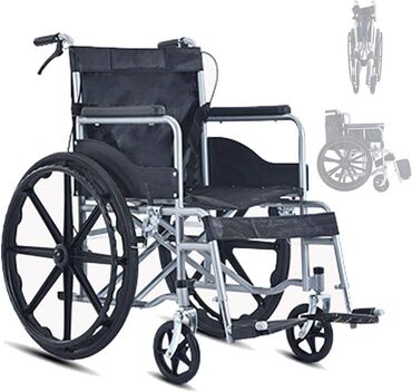 Invalidska kolica: Invalidska kolica – 24-inčni komfortni model sa mekanim sedištem — 6