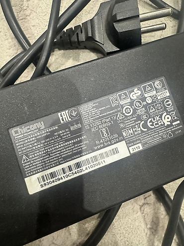 notebook: Оригинальный блок питания Chicony 240W Модель: A20-240P2A Выход: 20V — 1