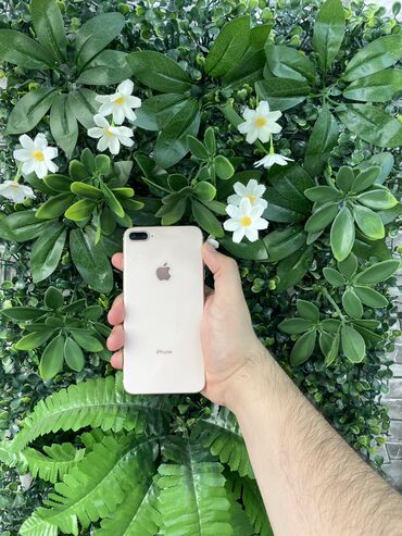 iphone 8 qiymət: IPhone 8 Plus, 64 ГБ, Rose Gold, Гарантия, Отпечаток пальца, С документами