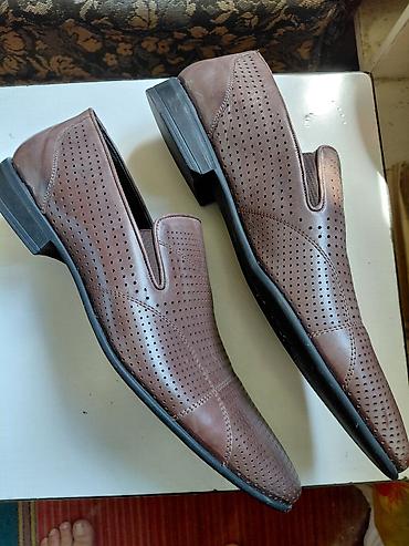 foot patch: Мужские перфорированные лоферы FARFALLA. 41 и 43 размер. Турция, кожа — 2