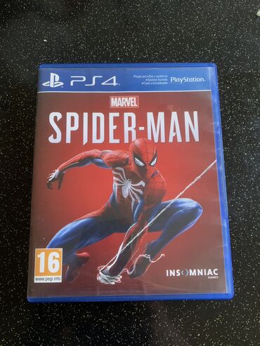 жесткие диски переносные: Marvel's Spider-Man, Экшен, Б/у Диск, PS4 (Sony Playstation 4), Самовывоз