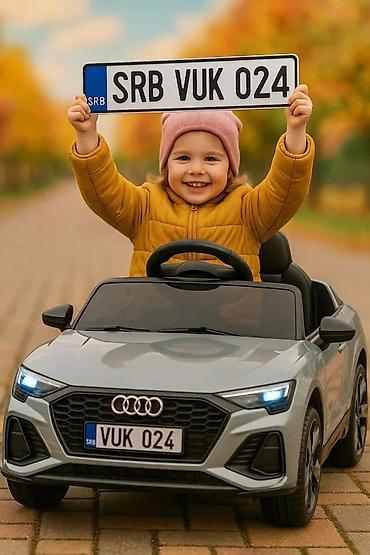 traktor igracka za decu: Dečiji električni automobil – licencirani Audi stil, siva boja - — 6