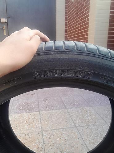 15 diski: 315/35 ZR20 ölçülü avtomobil şini - Tip: Tubeless (kamerasız) - Ölçü — 1