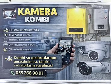telefon təmiri: Təhlükəsizlik sistemləri | Müşahidə kameraları | Quraşdırılma — 1