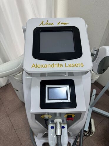 Lazer aparatları: Epilyasiya üçün, Tatto silmə, Fototerapiya üçün, Aleksandrit