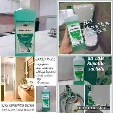 Kućna hemija i proizvodi za kuću: Limes Sanitar Gel u pakovanju od 500ml je efikasno sredstvo za — 10
