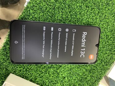 дисплей redmi: Xiaomi, Redmi 13C, Новый, 128 ГБ, цвет - Синий, 2 SIM
