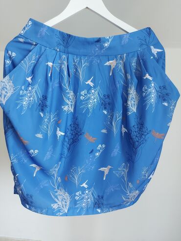 suknja sa tregerima: L (EU 40), Mini, color - Multicolored