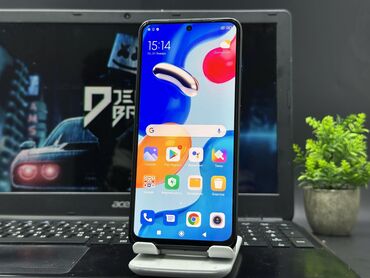 Redmi: Redmi, Redmi Note 11S, Б/у, 128 ГБ, цвет - Синий, 2 SIM