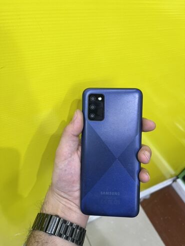 Samsung: Samsung Galaxy A02 S, 32 GB, rəng - Göy