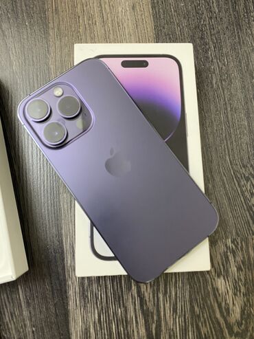 Apple iPhone: IPhone 14 Pro, Б/у, 256 ГБ, Зарядное устройство