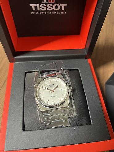 винтажное: Tissot PRX — швейцарские кварцевые часы с интегрированным стальным — 5