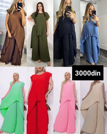svecane pantalone i bluze: One size, Jednobojni, bоја - Šareno