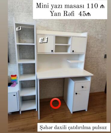 ön oturacaqlar: *Yazı masası 110azn ✔️Rəng seçimi var *Çatdırılma və quraşdırılma