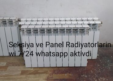 tap az radiatorlar: Seksiyalı Radiator Alüminium