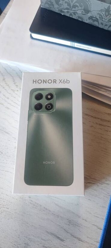 honor 90 qiyməti: Honor X6b, 256 GB, rəng - Qara, Barmaq izi, Face ID