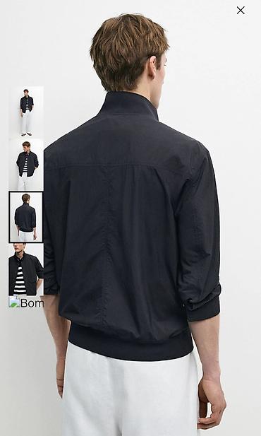Куртки: Мужская куртка, L, Massimo Dutti, Новый, цвет - Черный — 4