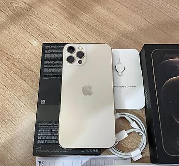 IPhone 12 Pro, 256 GB, Qızılı, Zəmanət, Face ID, Sənədlərlə