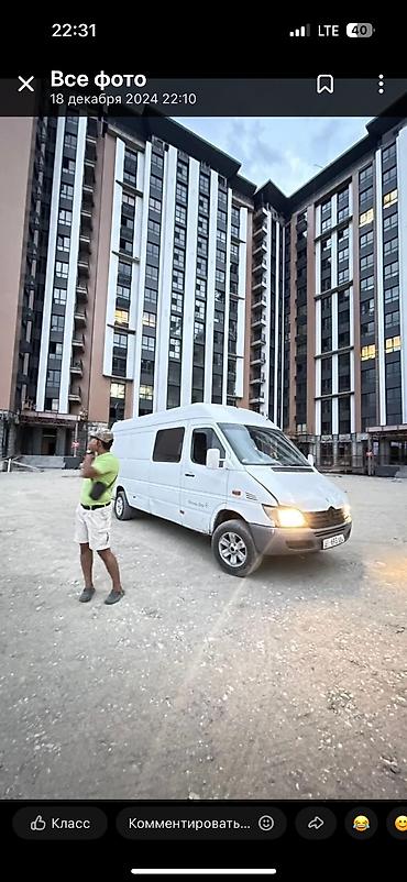 2 4 gdi: Mercedes-Benz Спринтер: 2000 г., 2.7 л, Механика, Дизель, Фургон — 3