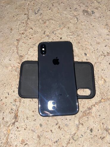 телефоны айфон цены: IPhone X, Б/у, 256 ГБ, Черный, Наушники, Зарядное устройство, Защитное стекло, 76 %