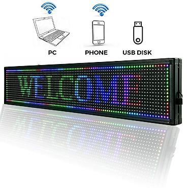 ekran şəkilləri komputer: LED proqramlana bilən işıqlandırılmış reklam tablosu - Tip: Elektron — 6
