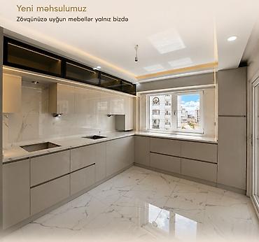 metbex mebeli membran: Yeni məhsulumuz – zövqünüzə uyğun mətbəx mebelləri - Müasir, minimal — 1