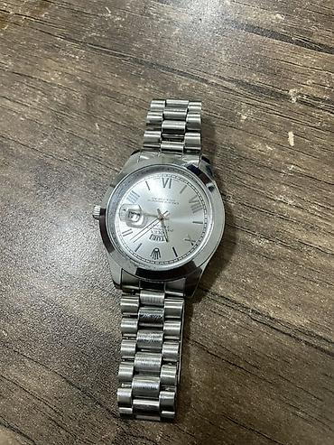 kisi ucun qolbaqlar: Rolex Paslanmayan poladdan kişi qol saatı — 1