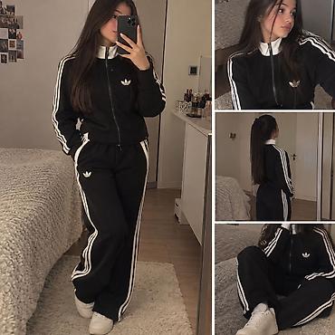 Adidas Originals üç zolaqlı idman dəsti - Model: qadın idman dəsti