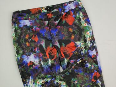 biale trampki hm: H&M, Spodnie materiałowe damskie, rozmiar M