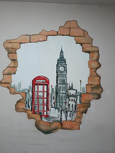 Другие услуги: Роспись стен на ваш вкус и выбор от маленьких до бесконечных — 8