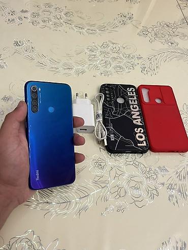 Redmi Note 8, 64 GB, rəng - Mavi, Barmaq izi, Face ID