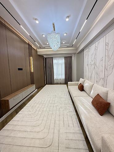 Продажа квартир: 3 комнаты, 101 м², Асанбай мкр Элитка, 10 этаж, Дизайнерский ремонт — 2